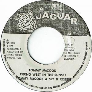 RIDING WEST IN THE SUNSET / TOMMY McCOOK’S FAREWELL