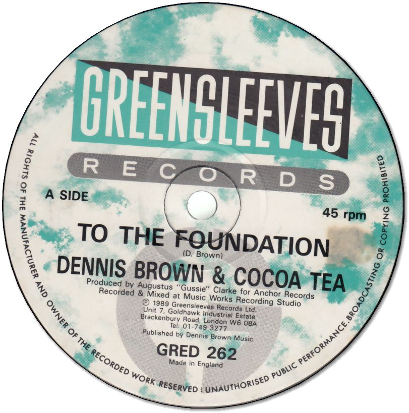 TO THE FOUNDATION (VG+/シール跡)  / TO THE FOUNDATION 1981/ TO THE FOUNDATION (VG+/シール跡)
