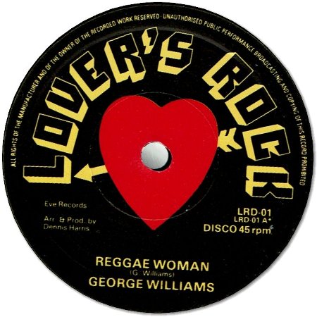 REGGAE WOMAN (VG+) / NO ONE TAKES THE PLACE OF YOU (VG+)