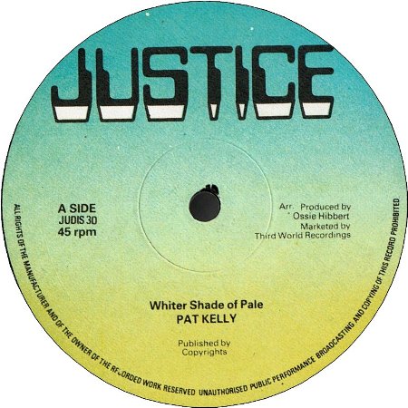 WHITER SHADE OF PALE (VG+) / YOUNG SAX (VG+)