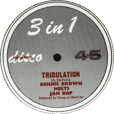 TRIBULATION (VG+) / CAN YOU FEEL IT (VG)