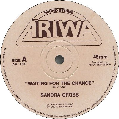 WAITING FOR THE CHANCE (VG+) / FOUNDATION OF LOVE (VG+)