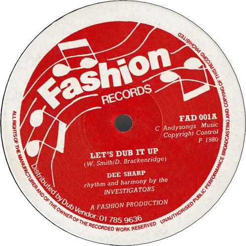 LET’S DUB IT UP (VG+) / LET’S RUB IT UP(Version Horns) (VG+)
