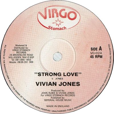 STRONG LOVE (VG+) / P.A. MIX STRONG LOVE (VG+)