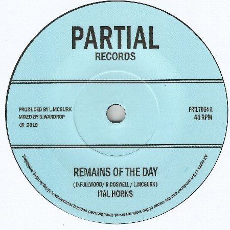 REMAINS OF THE DAY / DUB