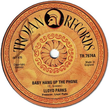 BABY HANG UP THE PHONE (VG to VG+/WOL) / I BE YOUR MAN (VG+)