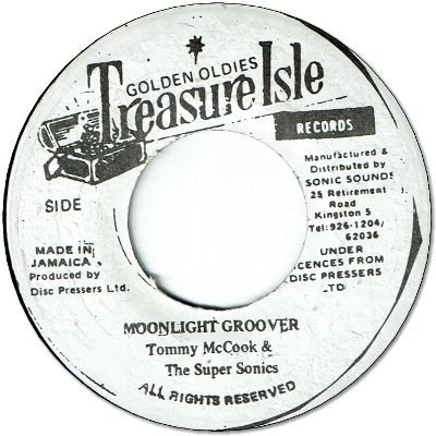 MOONLIGHT GROOVER (VG) / WHAT A MAN DO (VG+)