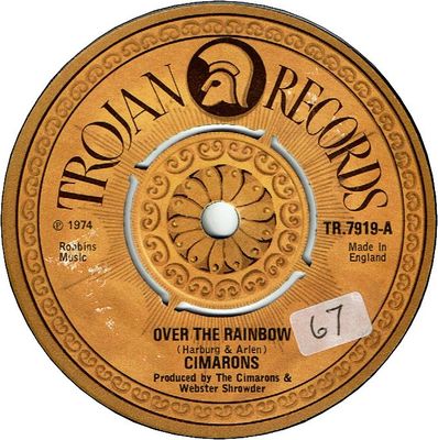 OVER THE RAINBOW (VG/seal) / WE ARE NOT THE SAME (VG+)