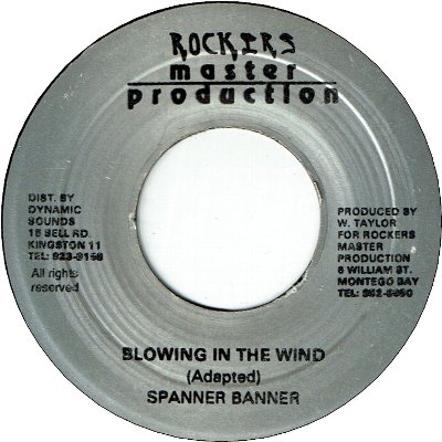 BLOWING IN THE WIND (VG+)