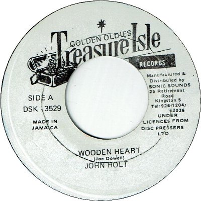 WOODEN HEART (VG+ to VG) / I WANT YOUR CLOSER (VG+)