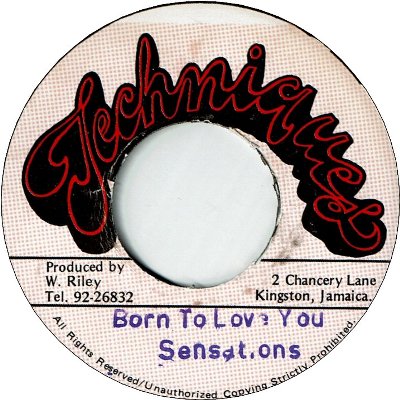 BORN TO LOVE YOU (VG+) / VERSION (VG+)
