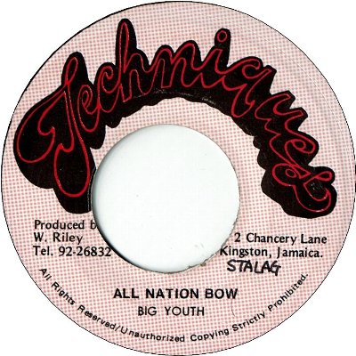 ALL NATION BOW (VG) / JAH MADE THEM ALL (VG)