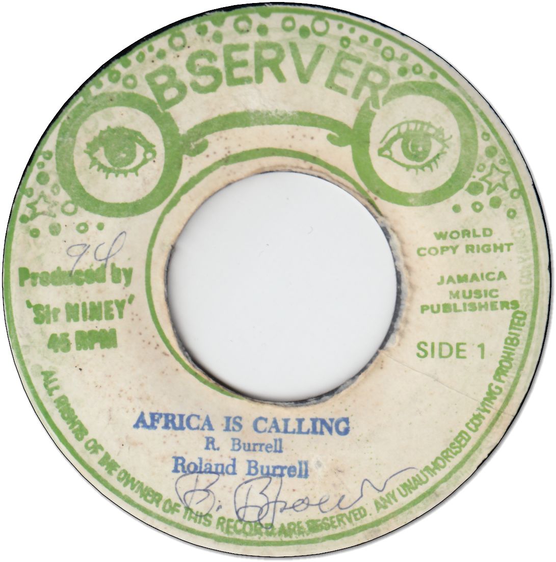 AFRICA IS CALLING (VG/WOL)