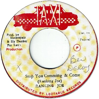 STOP YOU COMING & COME (VG) / VERSION (VG)