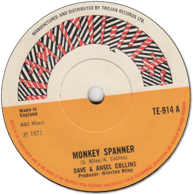 MONKY SPANNER (VG+) / VERSION TWO (VG+)