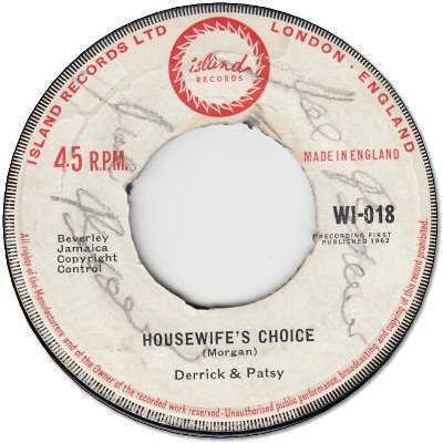 HOUSEWIFES CHOICE (VG+/WOL) / GYPSY WOMAN (VG- to VG+/WOL)