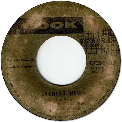 EVENING NEWS (G to VG-/LD) / HOLD UP YOUR HEAD AND SMILE (G-)