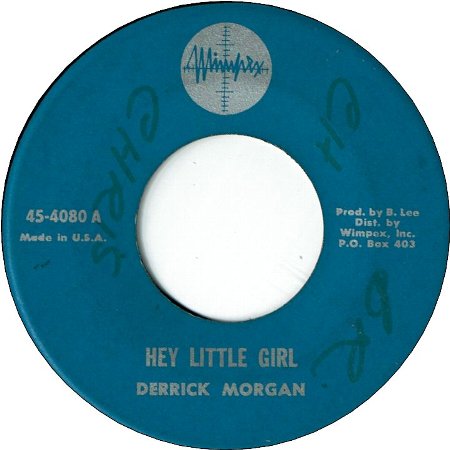 HEY LITTLE GIRL (VG+/WOL) / DON'T BLAME THE MAN (VG+/WOL)