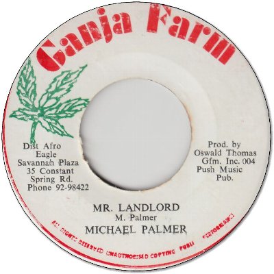 MR.LANDLORD (VG+) / DUB (VG)