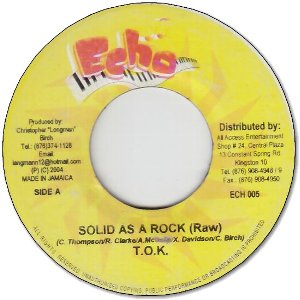 SOLID AS A ROCK (VG+)