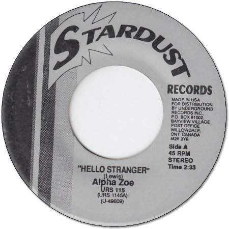 HELLO STRANGER (VG+) / ONCE UPON A TIME (VG+)