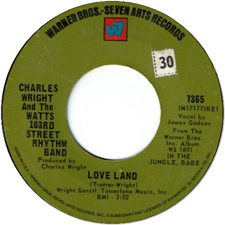 LOVE LAND (VG+) / SORRY CHARLIE