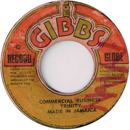 COMMERCIAL BUSINESS (VG〜VG+)