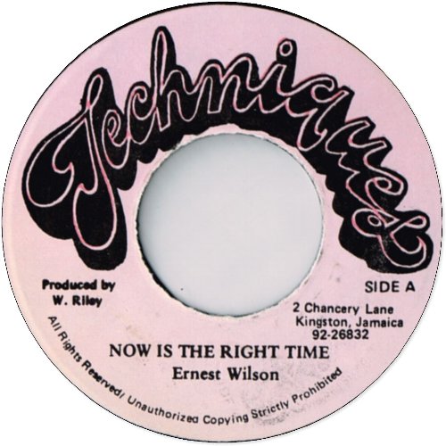 NOW IS THE RIGHT TIME (EX) / Version
