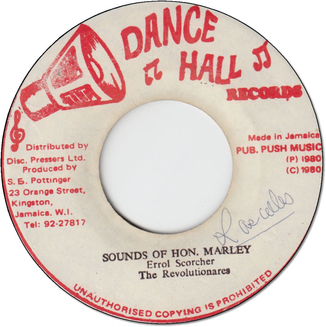 SOUNDS OF HON.MARLEY (VG+)