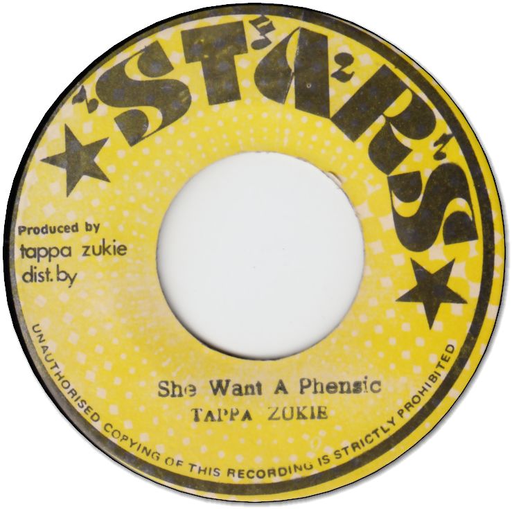 SHE WANT A PHENSIC (VG+) / VERSION