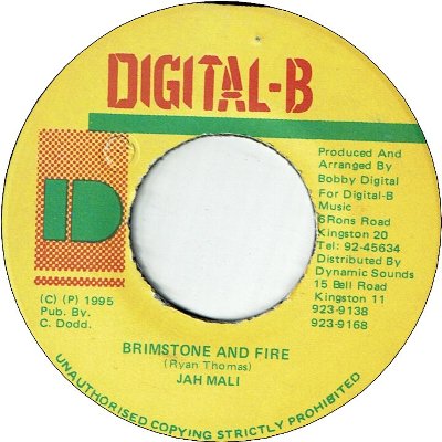 BRIMSTONE & FIRE (VG+)