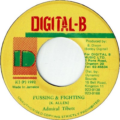FUSSING & FIGHTING (VG+)