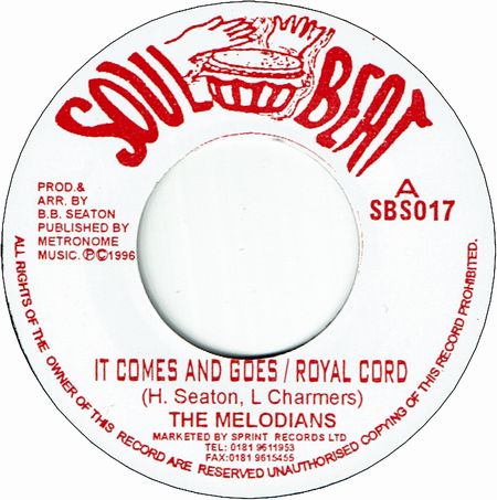 SWEET ROSE / IT COMES AND GOES-ROYAL CORD