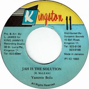 JAH IS THE SOLUTION (VG+)