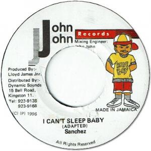 I CAN’T SLEEP BABY