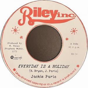 EVERYDAY IS A HOLIDAY / HOLIDAY DUB