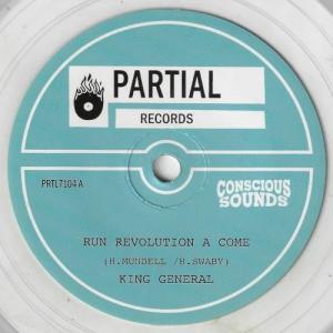 RUN REVOLUTION A COME / RUN COME DUB (Clear Vinyl)