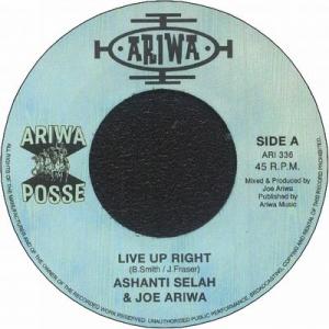 LIVE UP RIGHT / DUB UP LIGHT
