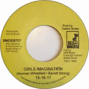 GIRLS IMAGINATION (VG+) / VERSION (VG+)