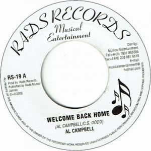 WELCOME BACK HOME