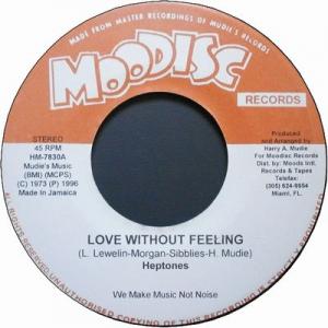 LOVE WITHOUT FEELING (VG+) / JUNGLE FEELING (VG+)