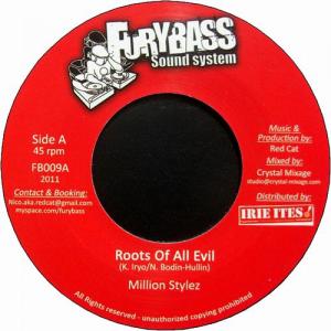 ROOTS OF ALL EVIL (VG+/WOL) / RAGGA MUSIC INNA MI LIFE (VG+)