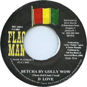 BETCHA BY GOLLY WOW (VG+) / accapella mix