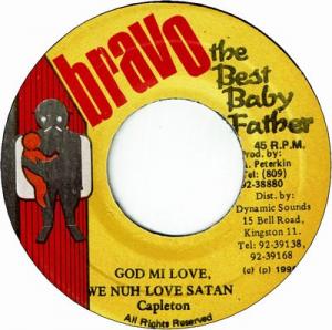 GOD MI LOVE、WE NUH LOVE SATAN (VG+)