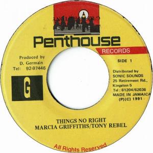 THINGS NO RIGHT (VG+) / REMIX (VG to VG+)