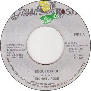 BOGUS BADGE (VG+)