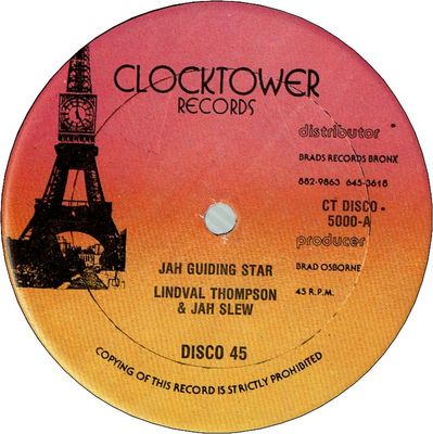 JAH GUIDING STAR (VG+)  / GIRL I LOVE YOU (VG+)