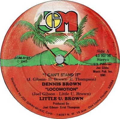 I CAN'T STAND IT (VG+) / LOCOMOTION (VG+)