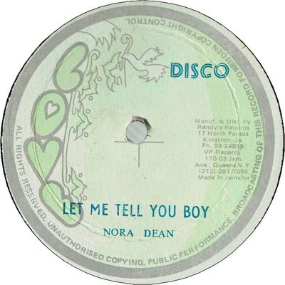 LET ME TELL YOU BOY (VG+) / CAUGHT IN A TRIP (VG+)