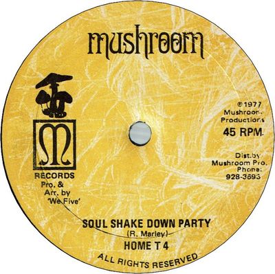 SOUL SHAKE DOWN PARTY (VG+) / STOP CHILDREN(Watch This Sound) (VG+)